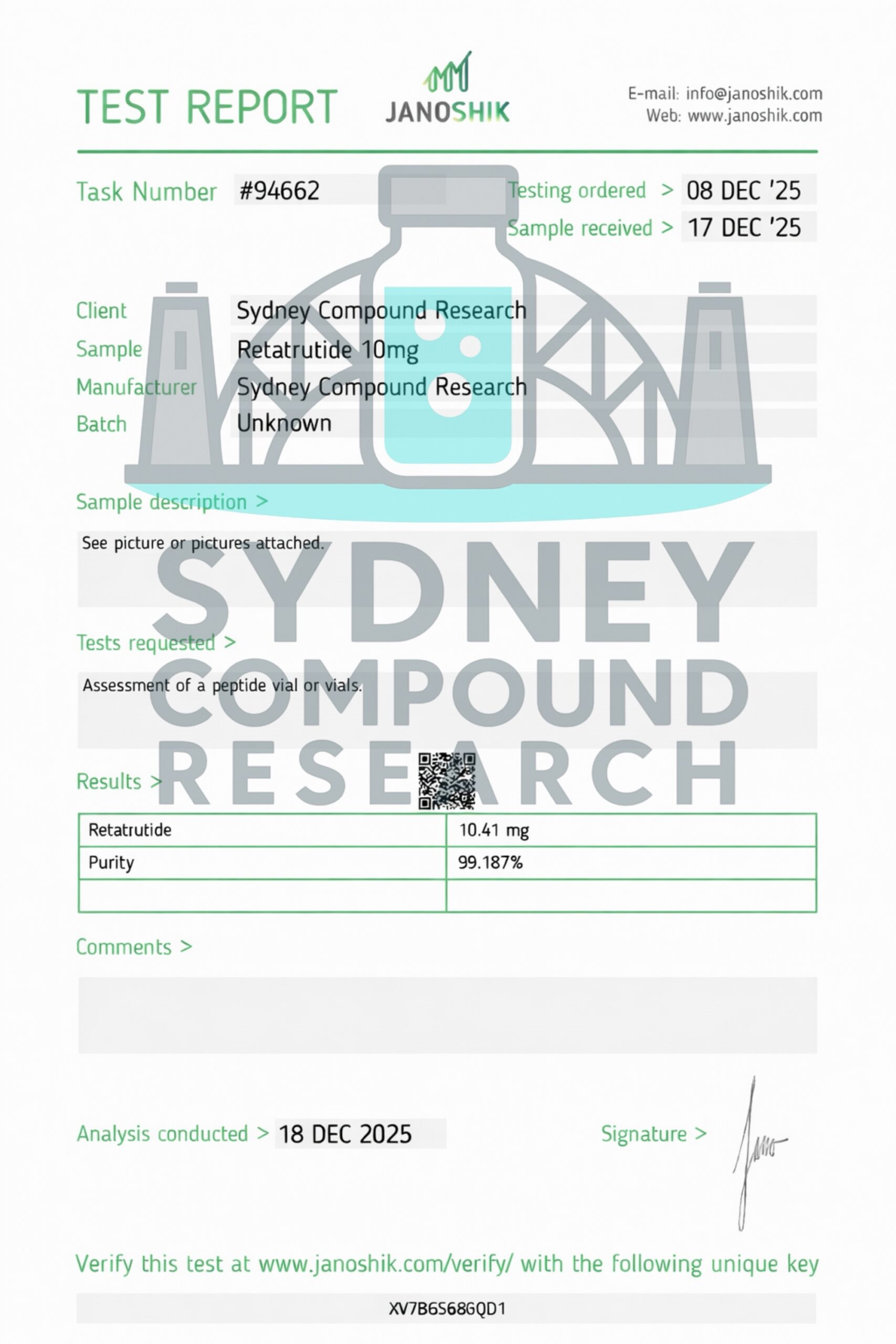 RETATRUTIDE 10MG ( AWAITING RESTOCK 10-14 DAYS SHIPPING ) - Image 2